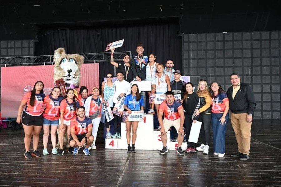 Ganadores de la maratón de 21K.