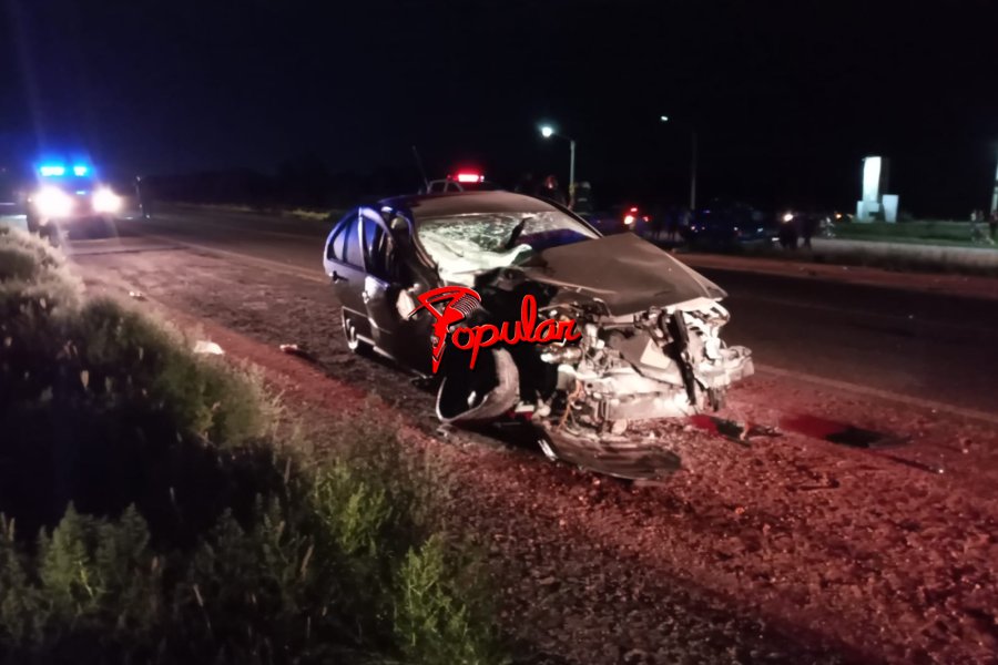 Accidente de tránsito en la ruta 146.