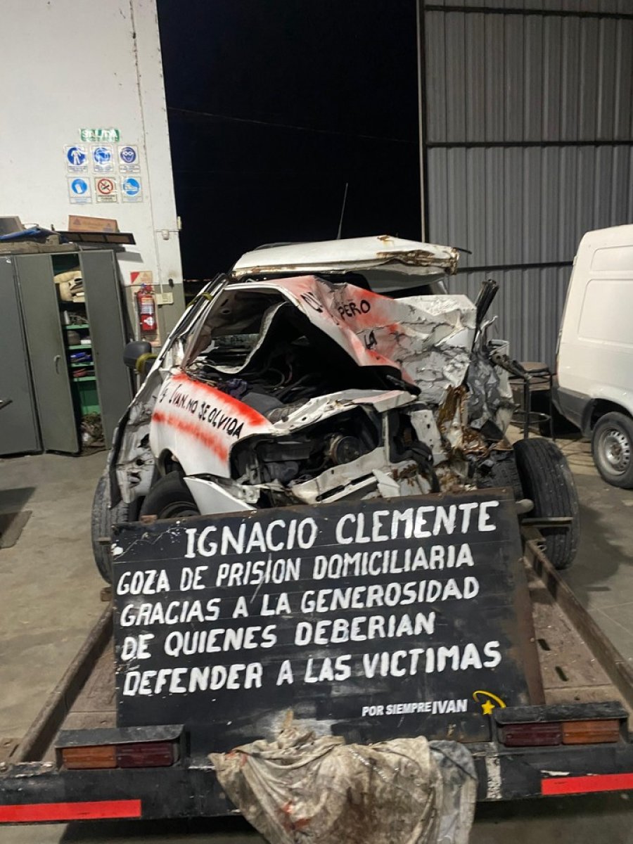 Un accidente fatal y un pedido de justicia. (Clar&iacute;n.)