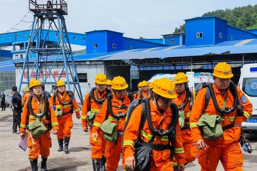 Tragedia en una mina de carbono, en China.